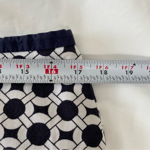 Talbots A-Line Black and White Knee-Length Skirt - Picture 5 of 6